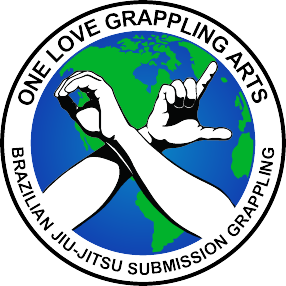 A logo of one love grappling arts
